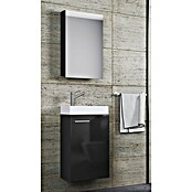 VCM Badmöbel-Set SPS (Gesamtbreite Badmöbel: 41 cm, Schwarz, Glänzend, 3 -tlg.) | BAUHAUS