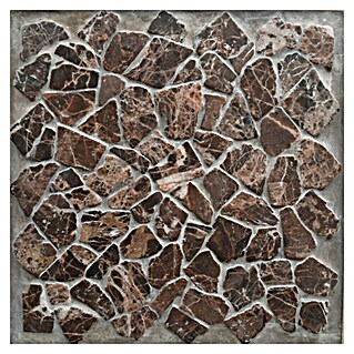 Mozaïektegel Keizer (30 x 30 cm, Bruin, Mat)