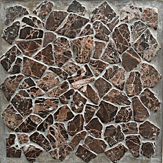 Mozaïektegel Keizer (30 x 30 cm, Bruin, Mat)