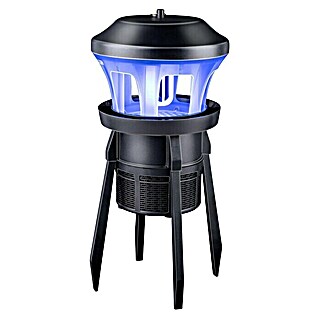 Farolillo antimosquitos LED para exterior (7 W, Negro)
