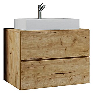 VCM Lendas Badmöbel-Set (81 cm, Honig-Eiche)