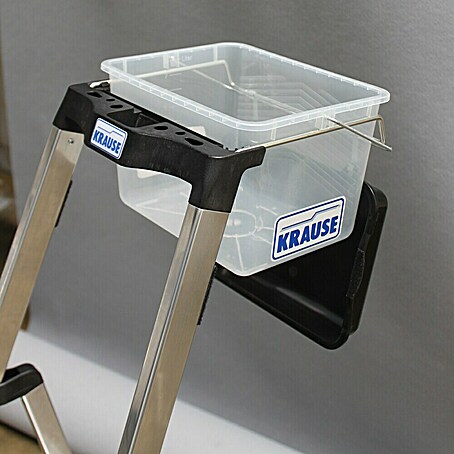 Krause Monto Wascheimer Secury MultiGrip (Passend für: Krause Monto Stufenstehleiter Secury MultiGrip, Fassungsvermögen: 8 l, Transparent)
