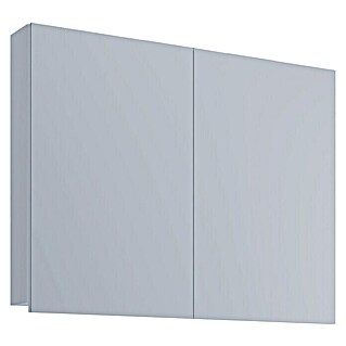 VCM Badinos Spiegelschrank (B x H: 60 x 59,2 cm, Ohne Beleuchtung, Holzwerkstoff, Weiß)