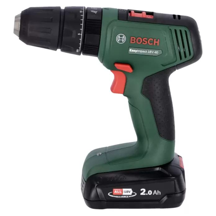 Bosch Power for All 18V Akku-Schlagbohrschrauber EasyImpact 18V-40 - 18 V, 2 Akkus, 2 Ah, 40 Nm
