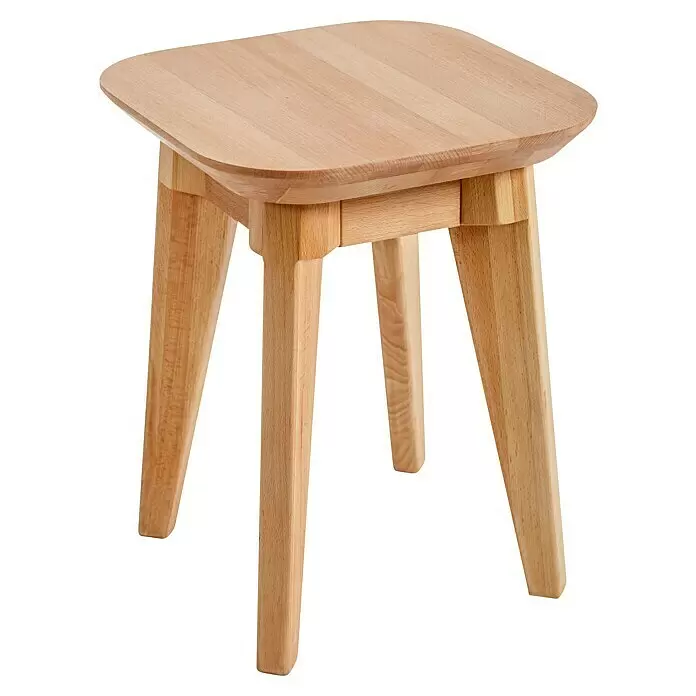 Krok Wood Sitzhocker Paris35 x 35 x 45 cm, Buche, 2 Stk.