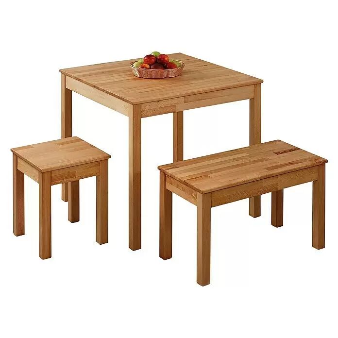 Krok Wood Sitzhocker Tomas Buche35 x 35 x 45 cm, 1 Stk.