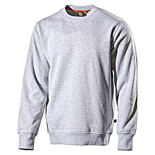 L.Brador Sweatshirt 637PB (L, Grau meliert)