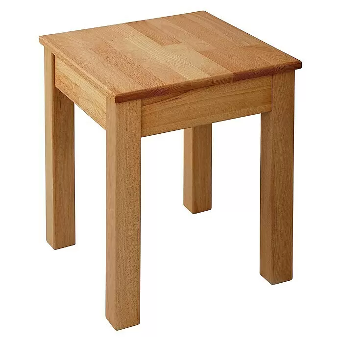 Krok Wood Sitzhocker Tomas Buche35 x 35 x 45 cm, 1 Stk.