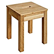 Krok Wood Sitzhocker Tomas mit Eingriff (35 x 35 x 45 cm, Eiche, 1 Stk.) | BAUHAUS