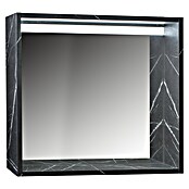 Camargue Espejo con luz Low (80 x 60 cm, Marquina) | BAUHAUS