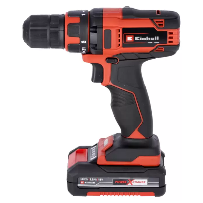 Einhell Power X-Change 18V Akku-Bohrschrauber TC-CD 18/35 - 18 V, 1 Akku, 1,5 Ah, 35 Nm
