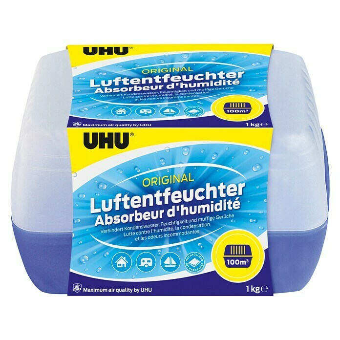 UHU Luftentfeuchter Originalpack1.000 g Front View