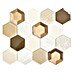 Mosaikfliese Hexagon HXN 77 