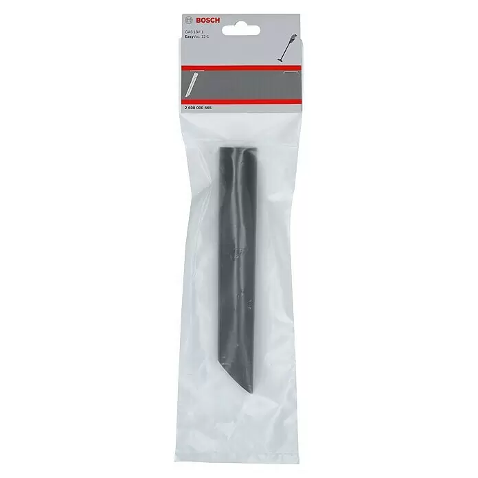 Bosch Fugendüse - Durchmesser: 31,2 mm - Dunkelgraue Kunststoff-Fugendüse für Bosch GAS 18V-1 und EasyVac 12-1 Staubsauger, in transparenter Einzelhandelsverpackung.