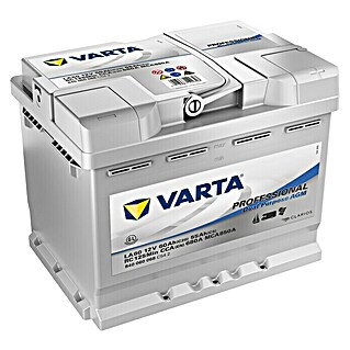Varta Bootsbatterie Professional Dual Purpose AGM LA 60 (Kapazität: 60 Ah, 12 V)