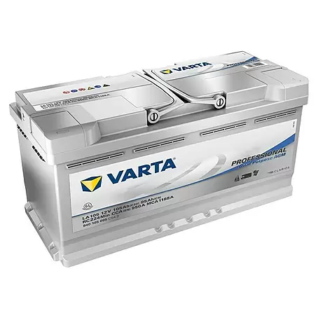 Varta  Bootsbatterie Professional Dual Purpose AGM LA 105
