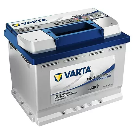 Varta  Bootsbatterie Professional Dual Purpose EFB LED 60