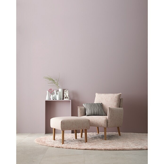 Schöner Wohnen Wandfarbe Designfarbe (Elegantes Puderrosa, 2,5 l, Feinmatt)