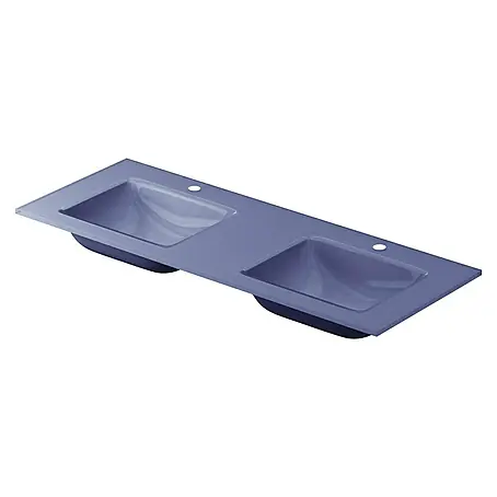 Lavabo doble Cristal