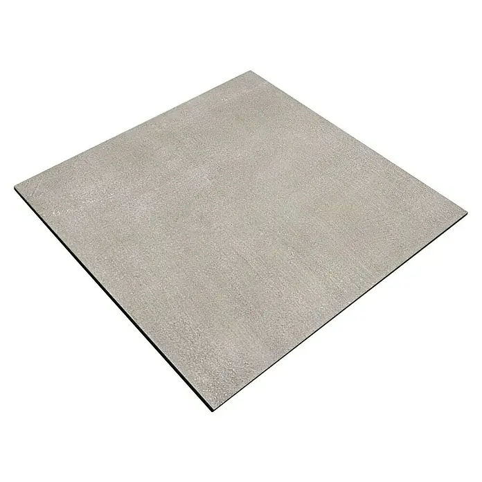 Marazzi Feinsteinzeugfliese Boston - 60 x 60 cm, Grau, Matt - Quadratische graue Betonfliese mit einer leicht rauen Oberfläche, ideal für moderne Innenräume.