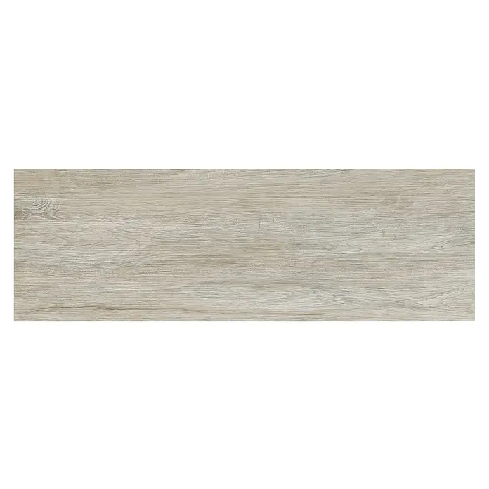 Marazzi Terrassenfliese Esterno 20T Woodliving Fumo - 40 x 120 x 2 cm, Beige, Matt - Nahaufnahme einer hellen Holzmaserung mit feinen Linien und natürlichen Mustern, ideal für Bodenbeläge oder Wandverkleidungen.