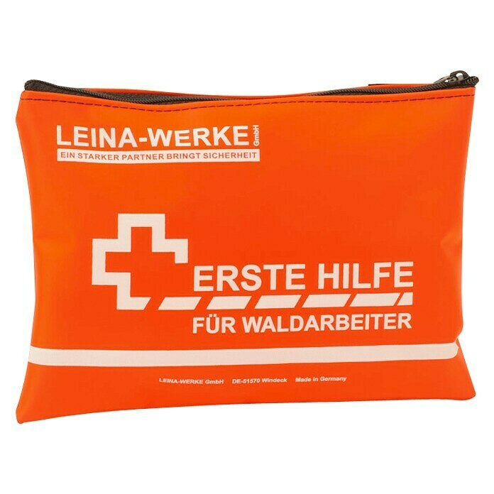 Leina-Werke Erste-Hilfe-Set Für WaldarbeiterReißverschluss, Orange Unknown