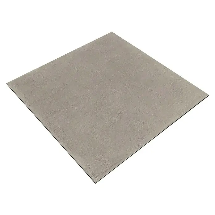 Marazzi Terrassenfliese Esterno 20T Material80 x 80 x 2 cm, Grau, Matt - Ein einzelner, quadratischer Bodenfliese in einem neutralen Grauton, ideal für moderne Innenräume und langlebige Bodenbeläge.