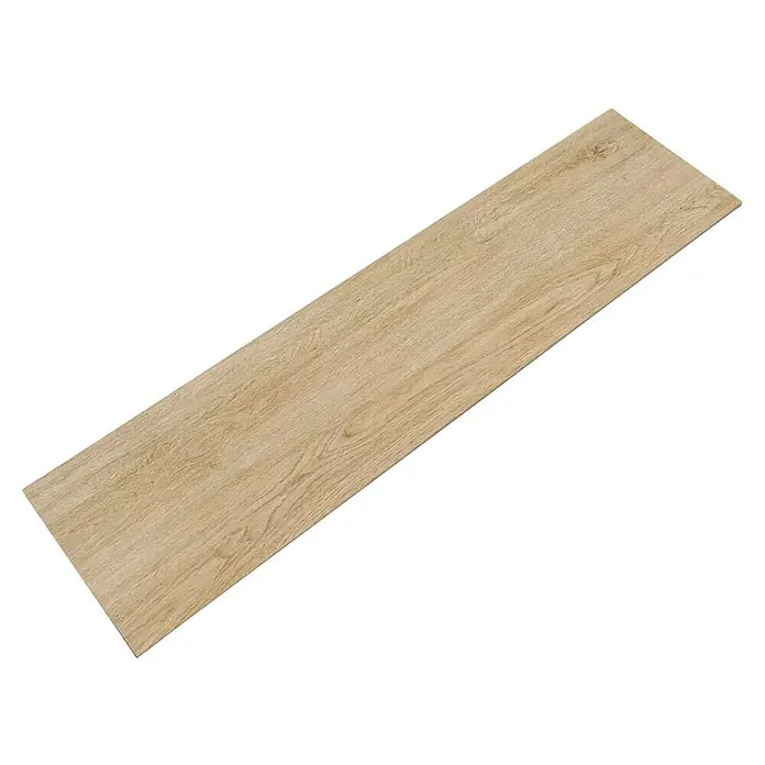 Harmonie by Palazzo Feinsteinzeugfliese - 30 x 120 cm, Eiche Hell, Matt - Holzstrukturierte Bodenfliese in hellem Beige für modernes Wohnambiente. Strapazierfähige und pflegeleichte Oberfläche im natürlichen Holzlook.