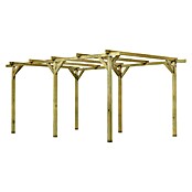 Forest-Style Carport Paco  (L x An: 512 x 300 cm, Altura de entrada: 2,2 m)