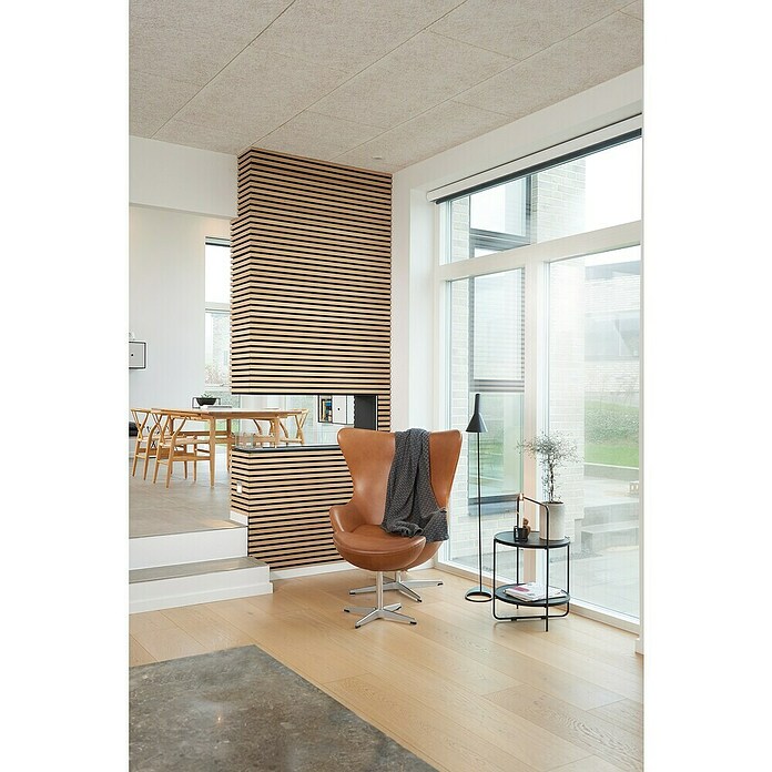 FibroTech Akustični panel Premium  (Svetli hrast, 2.440 x 605 x 22 mm) | Akustične plošče | Zvočna izolacija | Izolacija | Gradbeni material | Izdelki | BAUHAUS