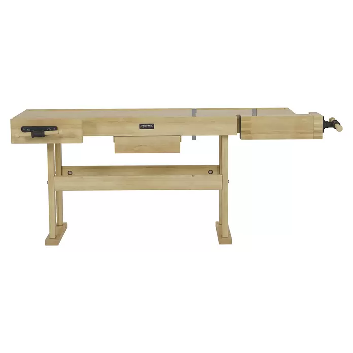 Ramia Hobelbank Premium 1 - L x B: 2.120 x 760 mm, Arbeitshöhe: 860 mm, Holz