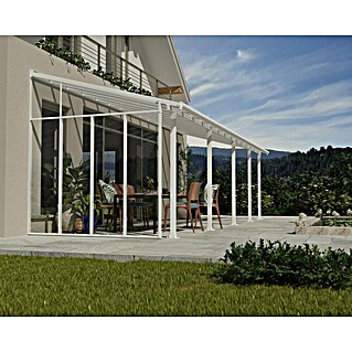 Palram – Canopia Bočna stena Sierra (Bela, Do x Š x V: 257 x 6,7 x 305 cm)