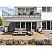 Solid Elements Gelenkarmmarkise (Grau, Breite: 6 m, Ausfall: 2,5 m)