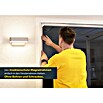 Schellenberg Insect Stop Insektenschutzgitter (B x H: 120 x 100 cm, Weiß, Magnetbefestigung, Einsatzbereich: Fenster)