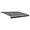 Solid Elements Gelenkarmmarkise (Anthrazit, Breite: 5 m, Ausfall: 3 m)