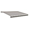 Solid Elements Gelenkarmmarkise (Beige/Grau, Breite: 3,5 m, Ausfall: 2 m)