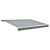 Solid Elements Gelenkarmmarkise (Grau, Breite: 6 m, Ausfall: 2,5 m)