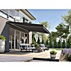 Solid Elements Gelenkarmmarkise (Anthrazit, Breite: 5 m, Ausfall: 3 m)