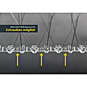 Schellenberg Taubenschutz (L x B x H: 50 x 2,2 x 0,6 cm)