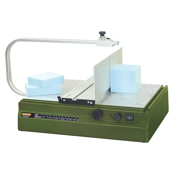 Proxxon Tope Thermocut TA 300 - Especifico para: Thermocut 230/E - Cortadora de hilo caliente Proxxon Thermocut para cortes precisos de poliestireno y materiales similares, ideal para modelismo y manualidades.