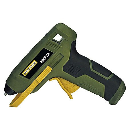 Proxxon Micromot Akku-Heißklebepistole (3,6 V, 2 Ah, Durchmesser Klebepatrone: 7 mm)