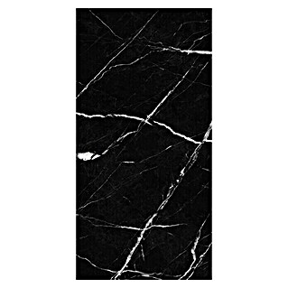 Aspecta Suelo de vinilo SPC Black Marble (610 x 305 x 5,2 mm, Efecto mármol)