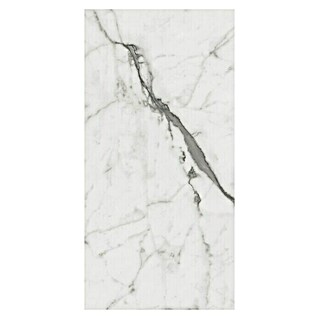 Aspecta Suelo de vinilo SPC White Marble (610 x 305 x 5,2 mm, Efecto mármol)