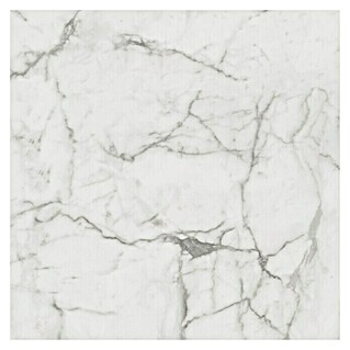 Aspecta Suelo de vinilo SPC White Marble (600 x 600 x 6 mm, Efecto mármol)