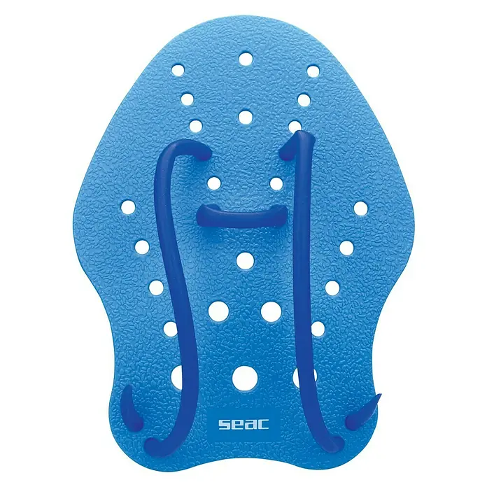 Seac Sub Palas de natación - M, Azul - La paleta de natación azul SEAC es ideal para tu entrenamiento de natación y mejora tu técnica en el agua. ¡Perfecta para profesionales!