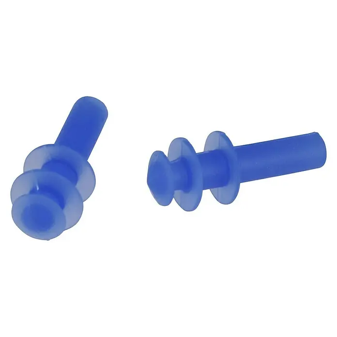Seac Sub Tapones para los oídos - Azul, Plástico, 2 ud. - Conjunto de tapones para oídos azules reutilizables para nadadores, ideales para proteger el canal auditivo de la entrada de agua al nadar.