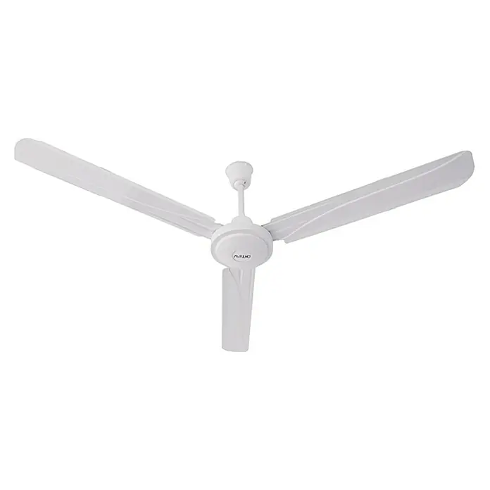 Fulmo Ventilador de techo Levante - Blanco, 120 cm, 60 W - Ventilador de techo blanco con tres aspas. Un ventilador elegante y funcional para un ambiente interior confortable.