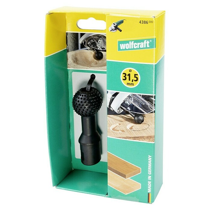 Wolfcraft Escofina (Redonda, Diámetro: 31,5 mm) | BAUHAUS
