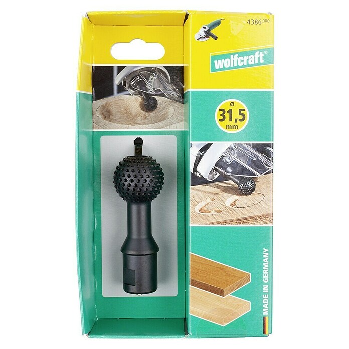 Wolfcraft Escofina (Redonda, Diámetro: 31,5 mm) | BAUHAUS