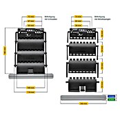 Schellenberg Hochschiebesicherung (2 Stk., Geeignet für: Rollladen-Maxi/Mini-Systeme) | BAUHAUS